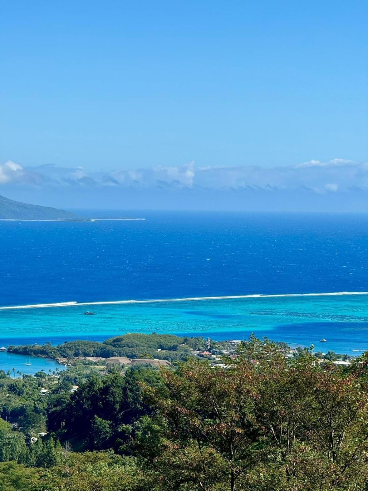 Logement Cosy Avec Piscine Et Vue Tahiti Punaauia Extérieur photo